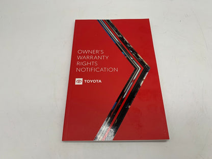 2022 Toyota Camry Owners Manual Set OEM R01B50019
