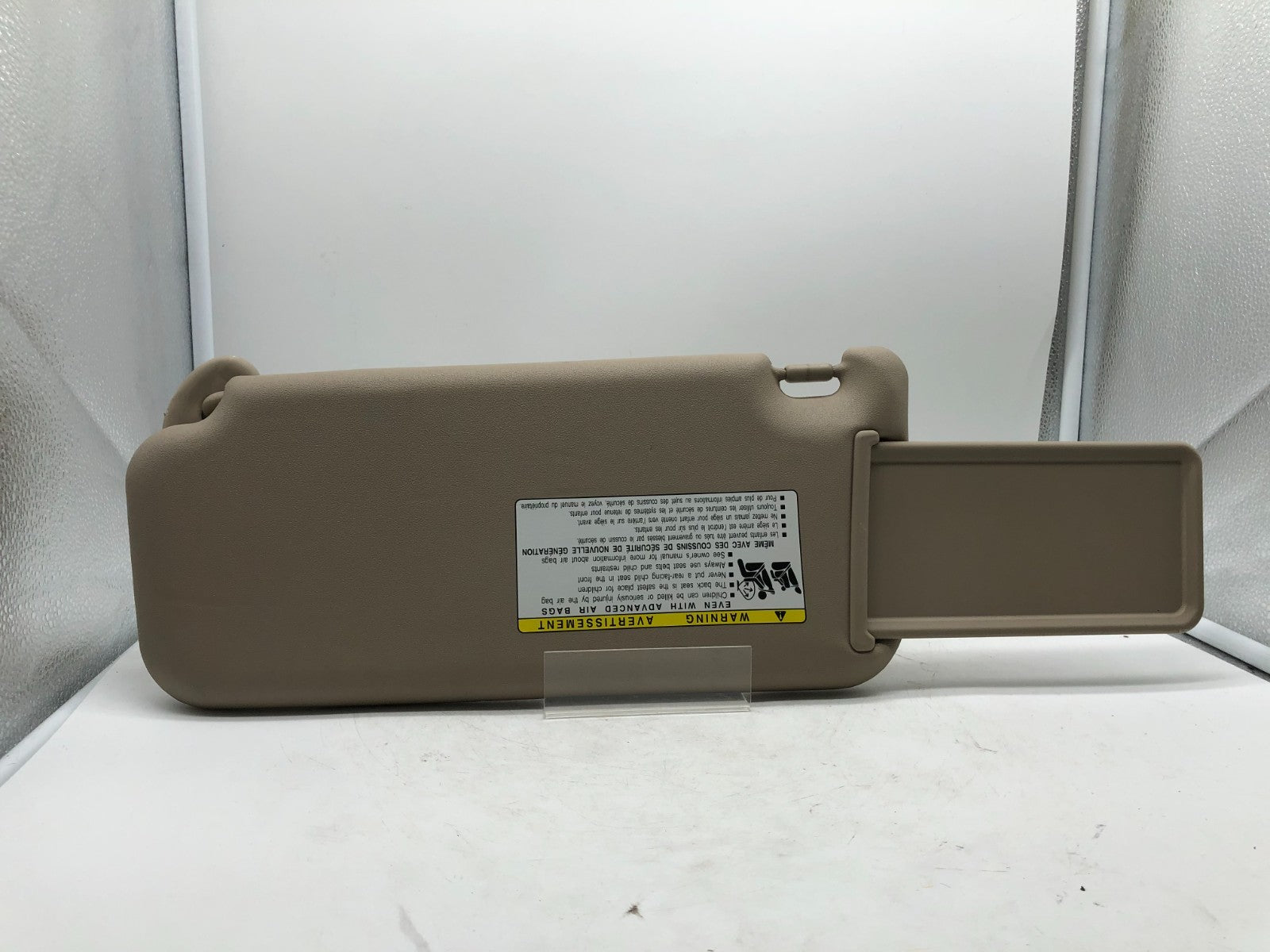 2006-2009 Toyota Rav4 Passenger Sun Visor Gray Illuminated OEM A02B09002