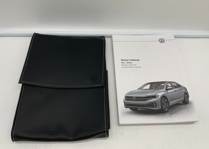 2024 Volkswagen Jetta GLI Owners Manual Set with Case OEM B02B55006