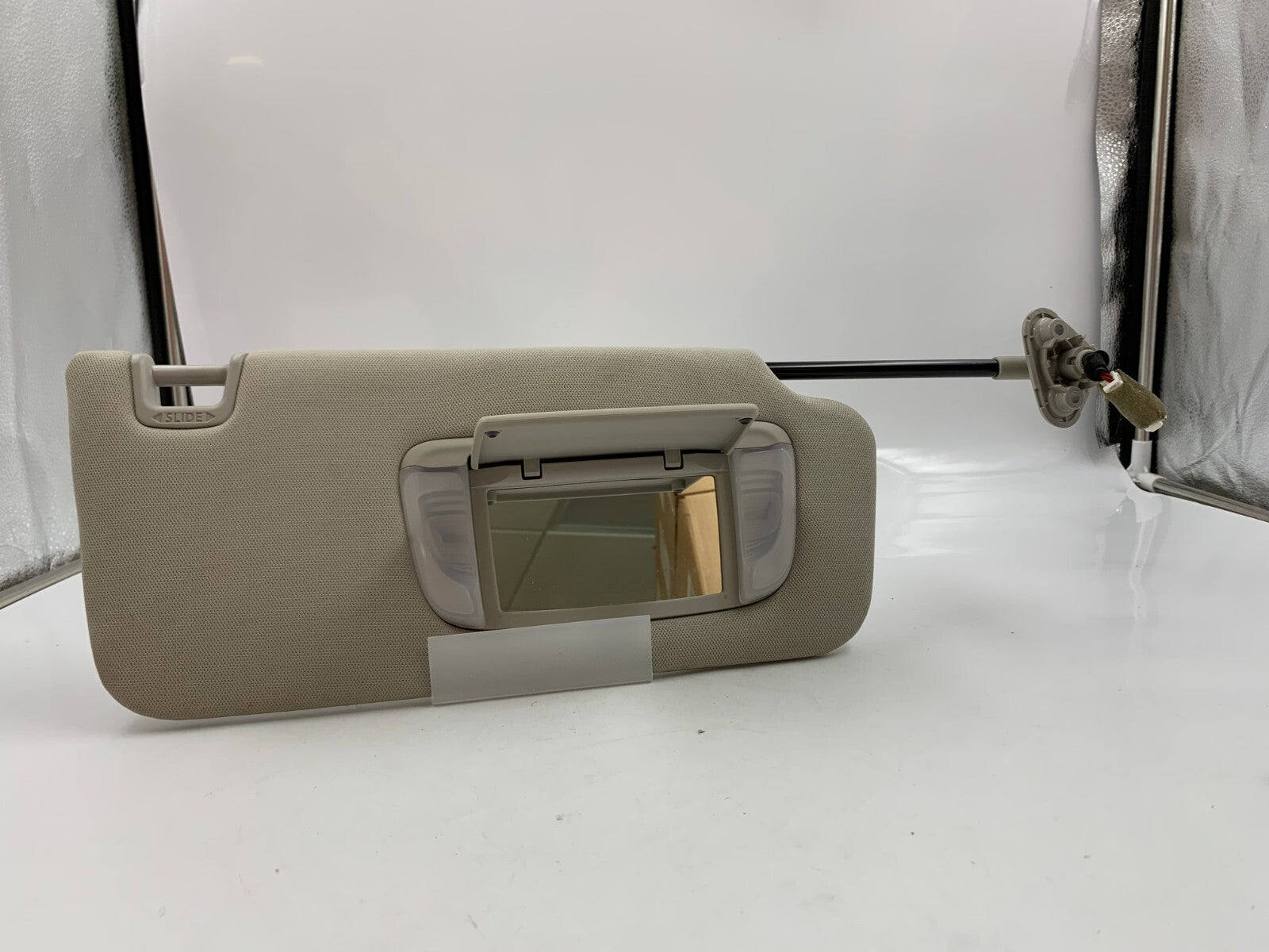 2015-2023 Subaru Legacy Passenger Sun Visor Beige Illuminated OEM B03B15098