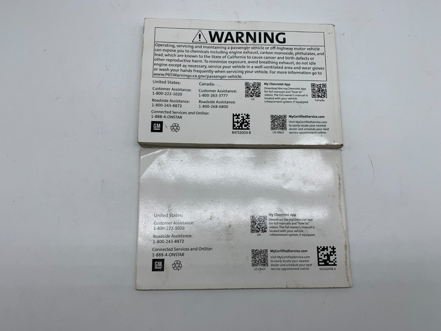 2021 Chevrolet Spark Owners Manual Set OEM B03B19007