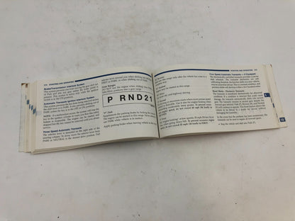 2000 Dodge Caravan Owners Manual OEM C03B68013