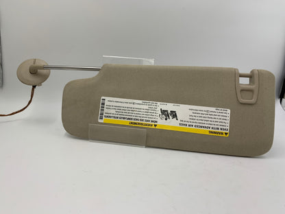 2013-2016 Chevrolet Malibu Passenger Sun Visor Beige Illuminated OEM A02B30007