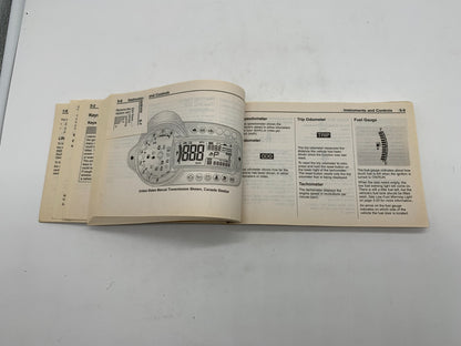 2012 Chevrolet Sonic Owners Manual Set OEM