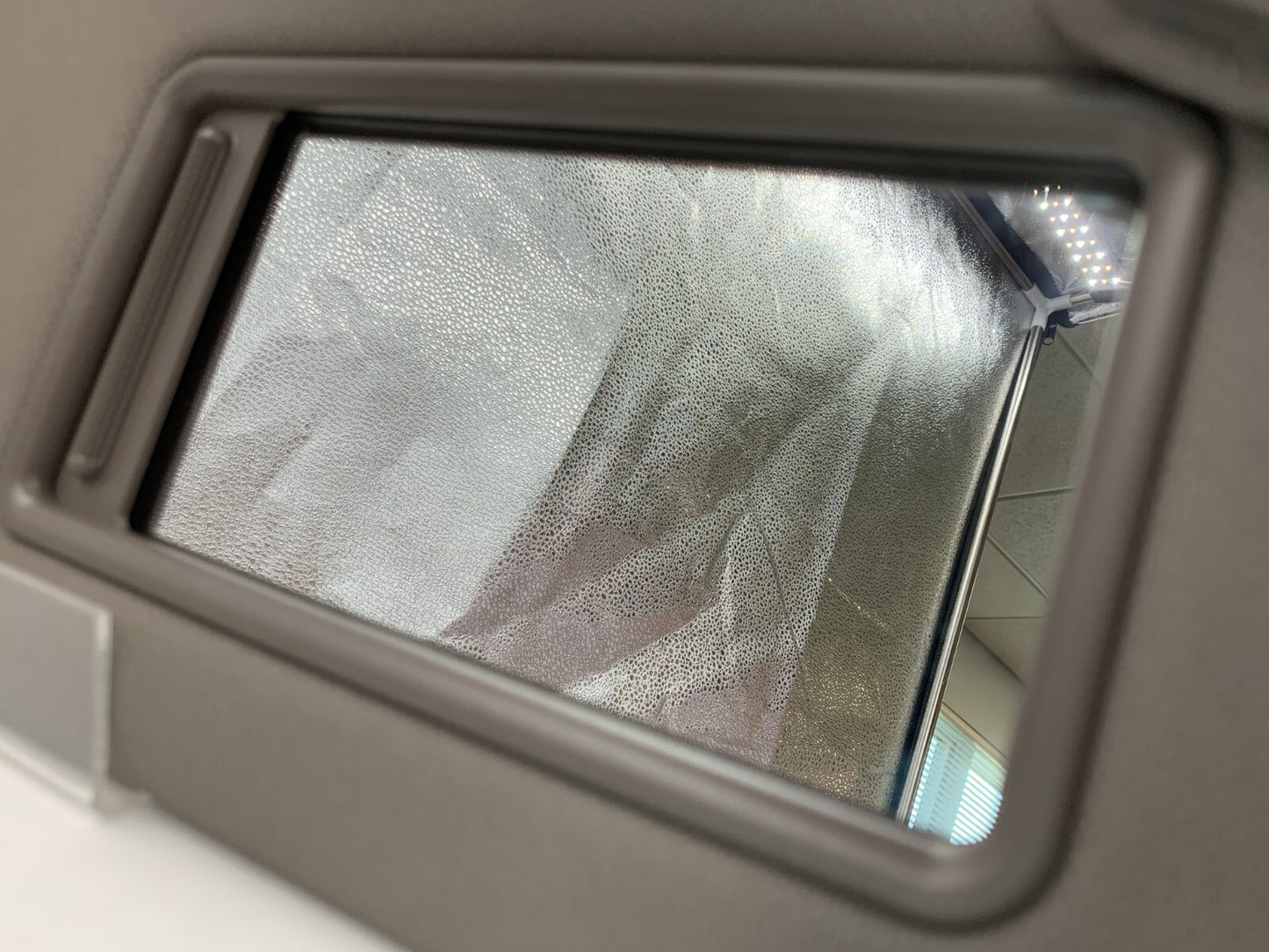 2010-2015 Hyundai Tucson Passenger Sun Visor Gray OEM C02B54010