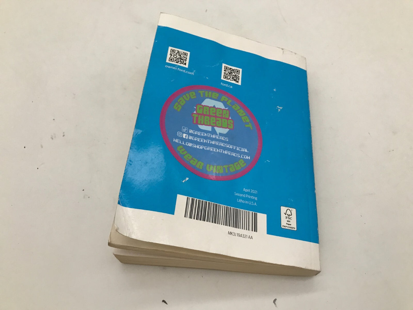 2021 Ford Transit Owners Manual OEM C04B36010