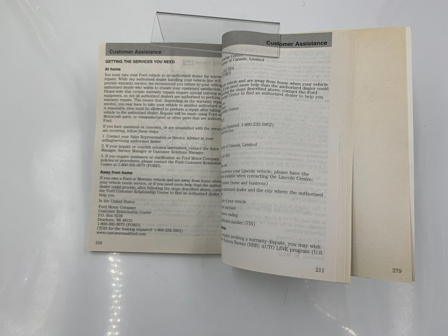 2007 Ford Fusion Owners Manual OEM A04B19057