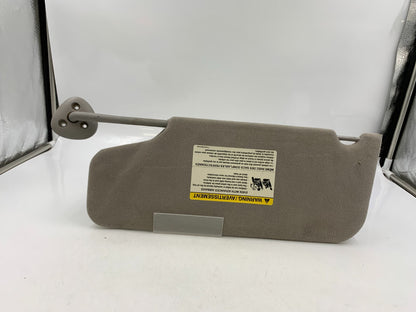 2004 Ford Taurus Passenger Sun Visor Gray OEM B01B67003