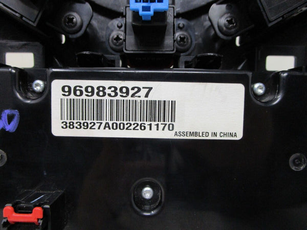 2011-2012 Chevrolet Cruze AC Heater Climate Control Temperature Unit L04B26002