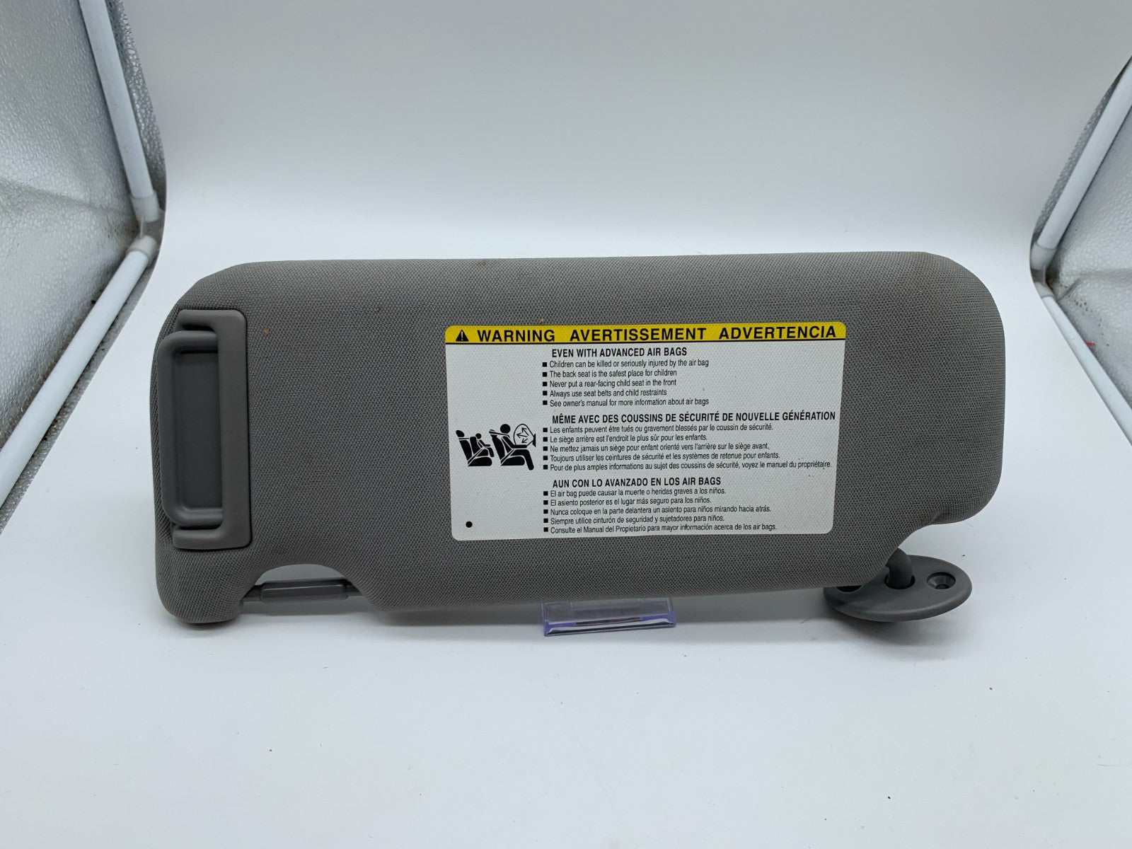 2018-2024 Toyota Camry Passenger Sun Visor Gray OEM C03B69025