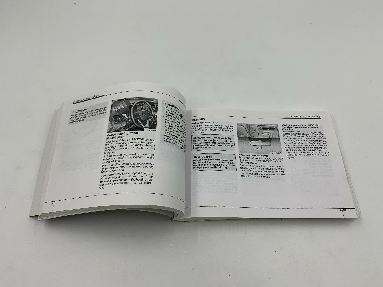 2012 Kia Optima Owners Manual OEM C03B69021
