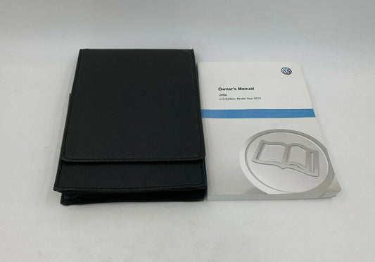 2015 Volkswagen Jetta Owners Manual Set with Case OEM B02B28026