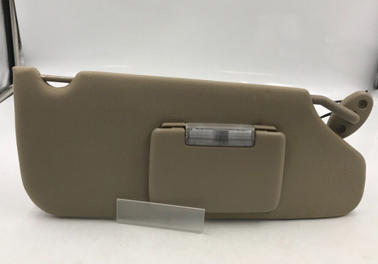 2011-2014 Chrysler 200 Sedan Passenger Sun Visor Illuminated Beige OE C03B66023