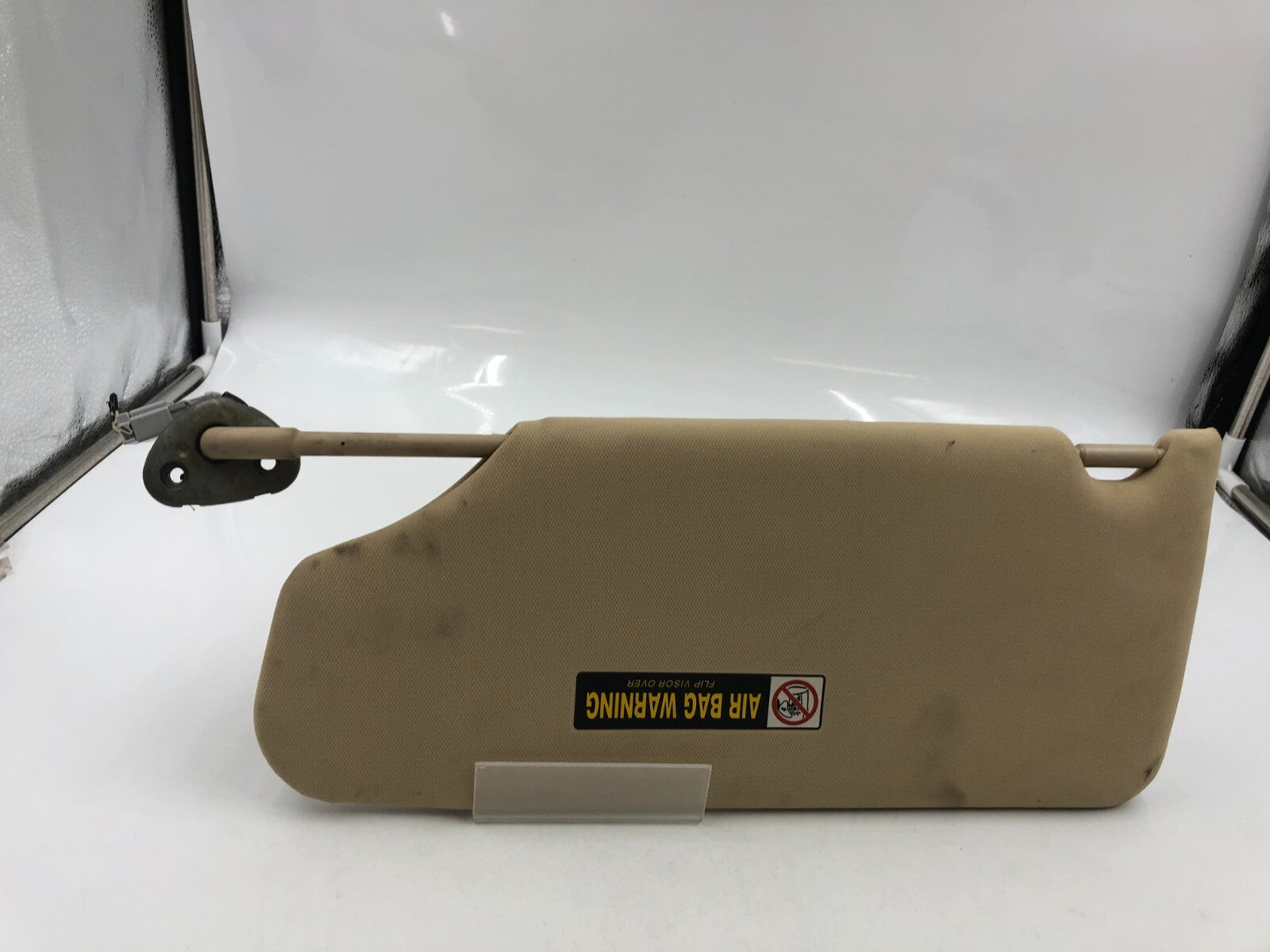 2004-2008 Acura TL Passenger Sun Visor Tan Illuminated OEM D01B28026