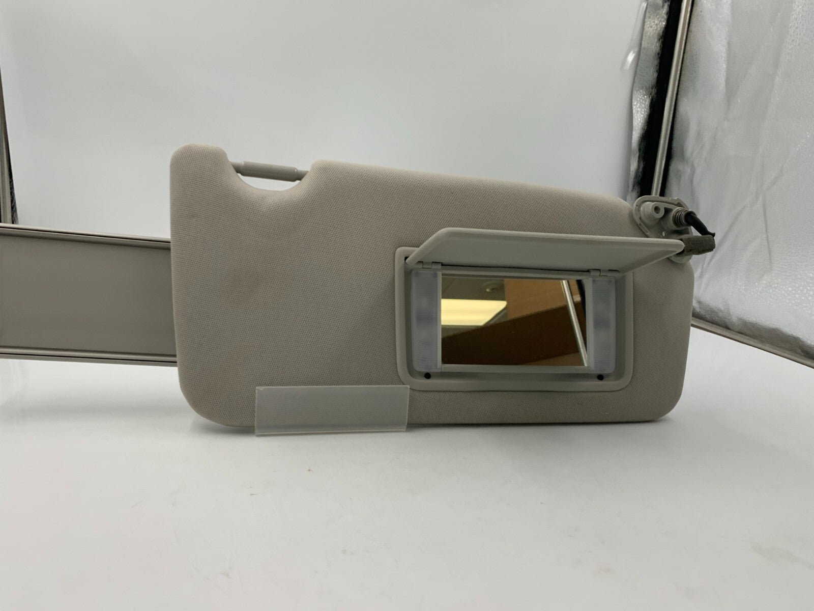 2010-2014 Subaru Legacy Passenger Sun Visor Gray Illuminated OEM C01B67006