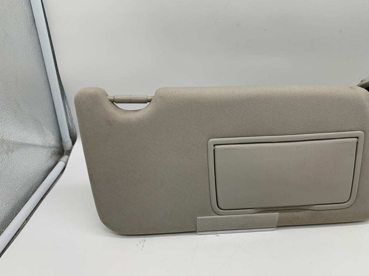 2010-2014 Subaru Legacy Passenger Sun Visor Gray Illuminated OEM B03B30006