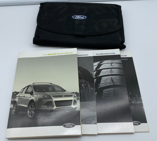 2015 Ford Escape Owners Manual Set with Case OEM R01B16008