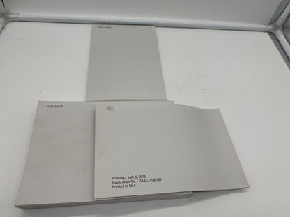 2017 Chevrolet Malibu Owners Manual Set OEM A02B54007