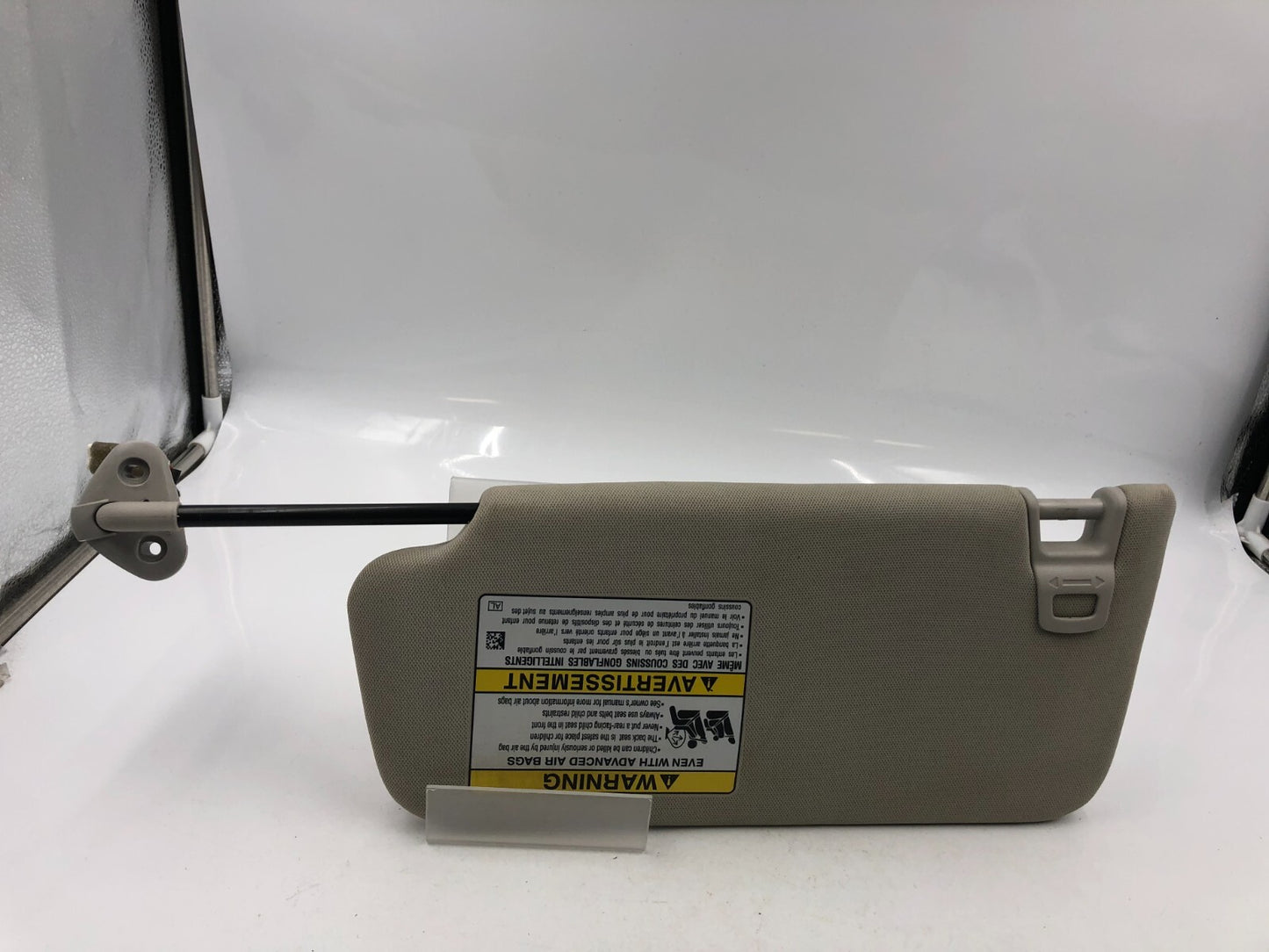 2015-2022 Subaru Legacy Passenger Sun Visor Gray Illuminated OEM C02B16067