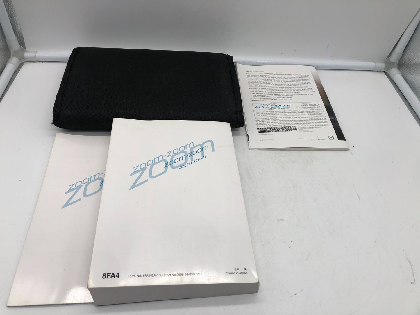 2014 Mazda 3 Owners Manual Set with Case OEM E01B23010