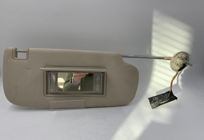2011-2013 Jeep Grand Cherokee Passenger Sun Visor Gray Illuminated OEM C03B67012