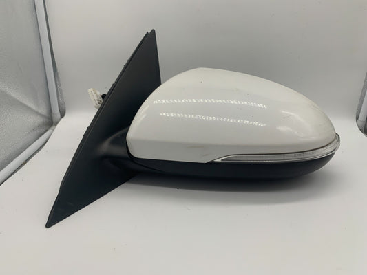 2016-2020 Kia Optima Driver Side View Power Door Mirror White w/ Blind Spot OEM