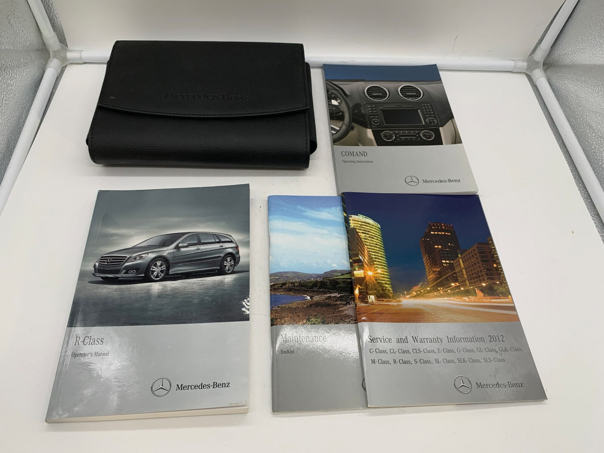2012 Mercedes-Benz RClass R-Class R350 Owners Manual with Case OEM R01B26016