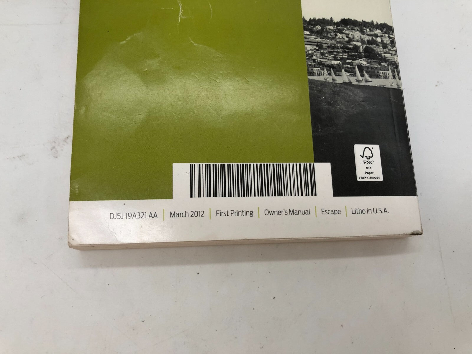 2013 Ford Escape Owners Manual Set with Case OEM B04B49059