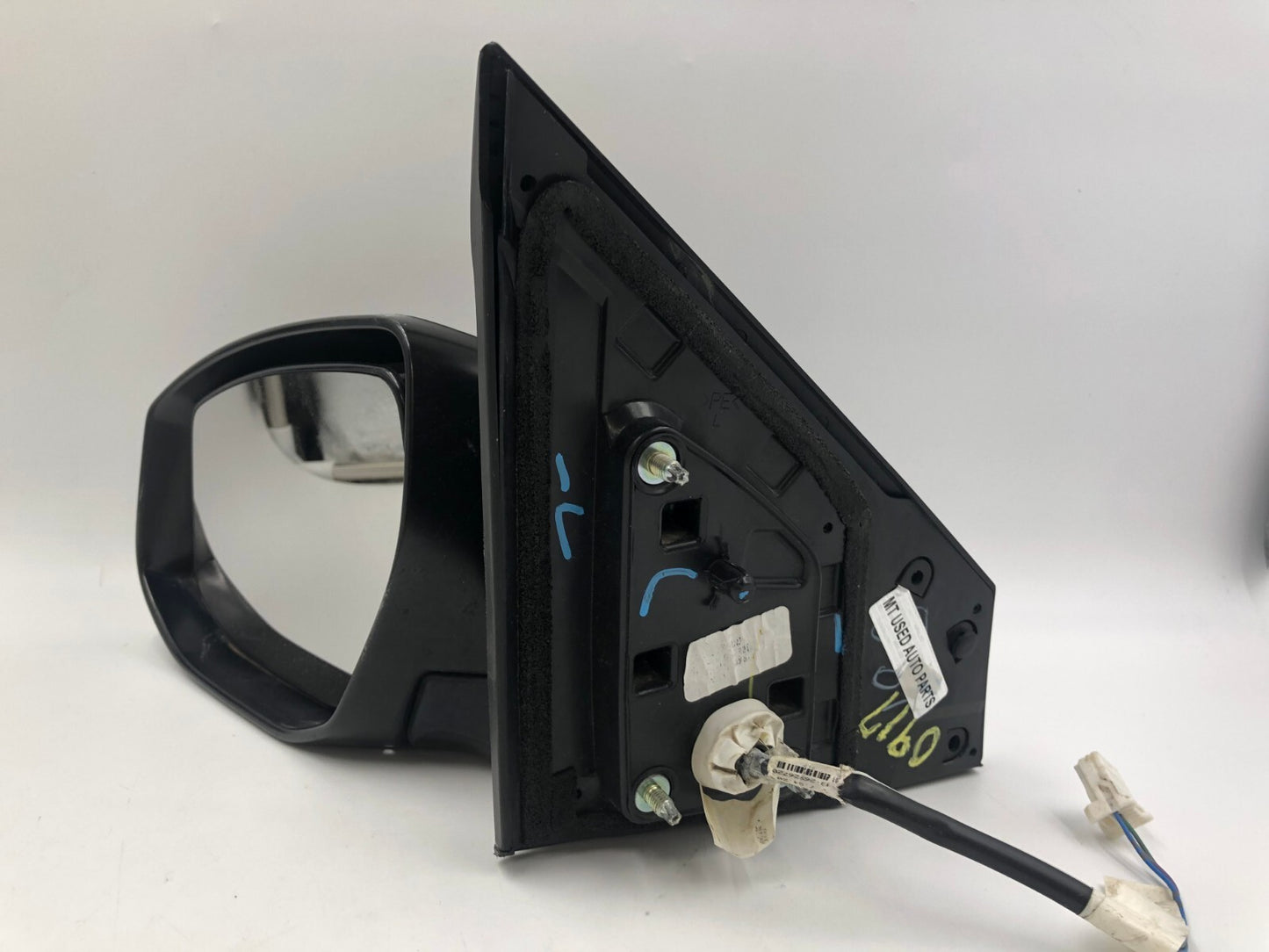2013-2015 Nissan Sentra Driver Side View Power Door Mirror Black OEM C04B55003