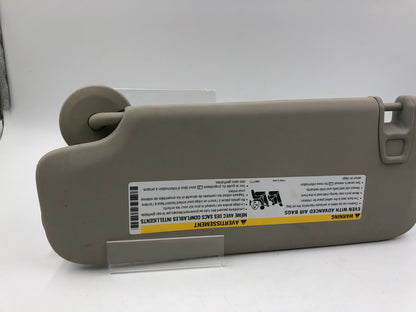 2018-2020 Buick Regal Passenger Sun Visor Gray Illuminated Gray OEM B01B02001