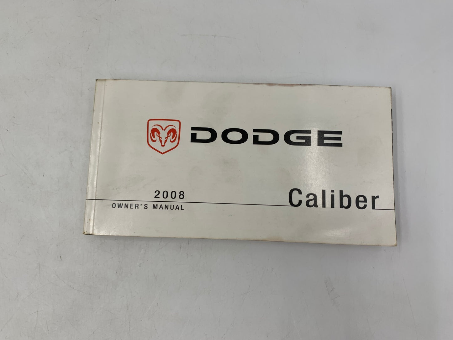 2008 Dodge Caliber Owners Manual with Case OEM A01B08029