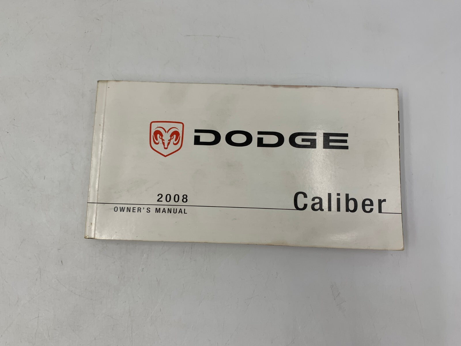 2008 Dodge Caliber Owners Manual with Case OEM A01B08029