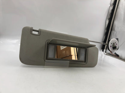 2013-2016 Chevrolet Malibu Passenger Sun Visor Gray Illuminated OEM A03B47044