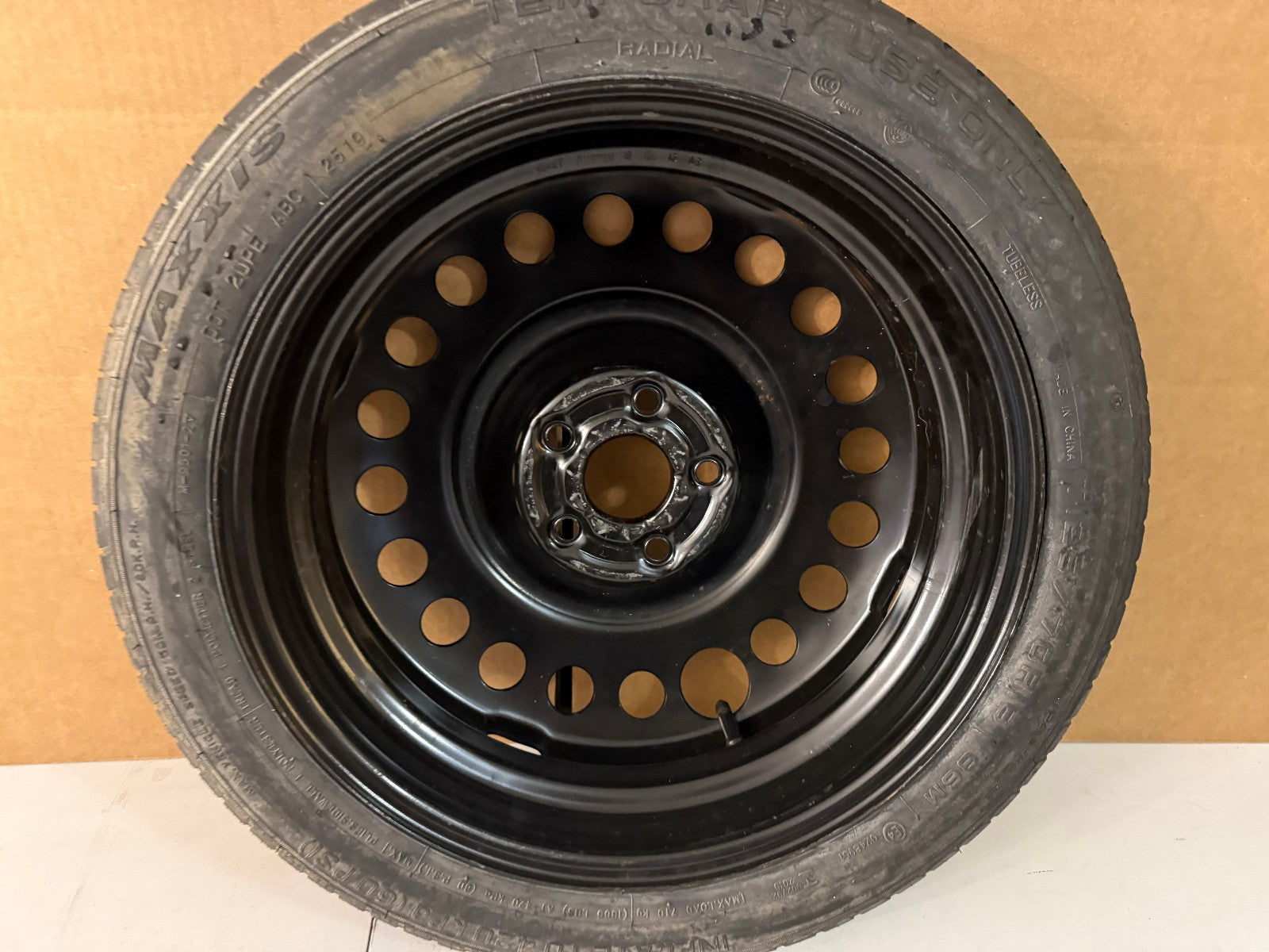 2013-2022 Buick Encore 16" Spare Tire Wheel Compact Donut T125/70R16 OEM
