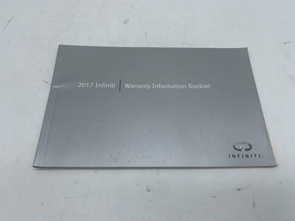 2017 Infiniti QX30 QX 30 Owners Manual Set with Case OEM