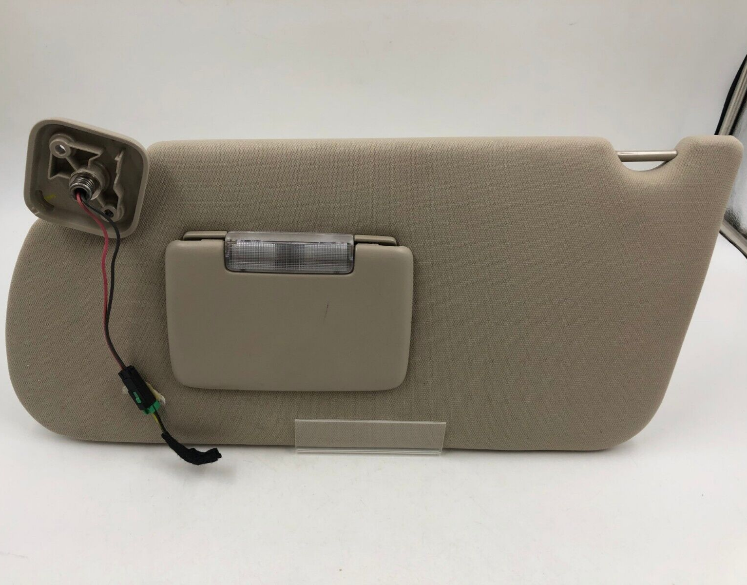 2009-2012 Ford Flex Driver Sun Visor Beige Illuminated OEM C04B19056