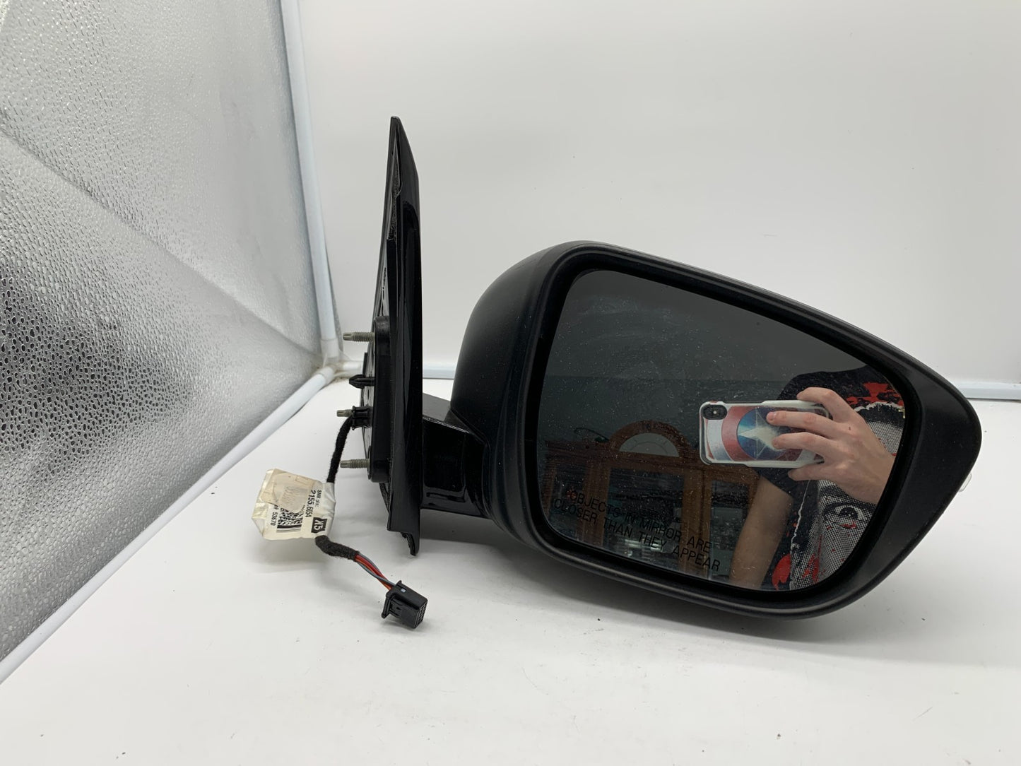 2017 Nissan Pathfinder Passenger Side Power Door Mirror Gray OEM A02B23030