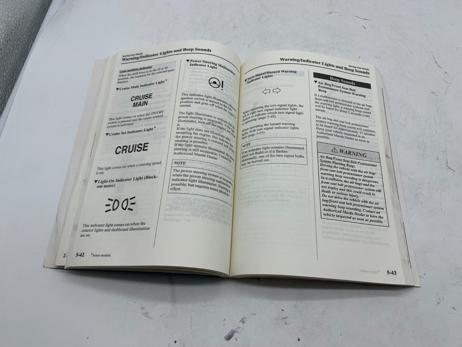 2005 Mazda 3 Owners Manual OEM B01B20101