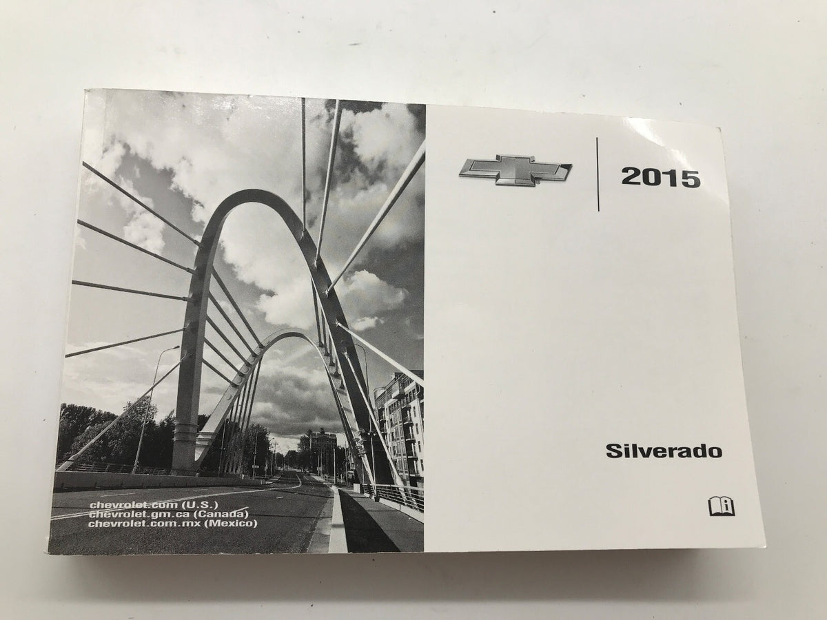 2015 Chevy Silverado Owners Manual Set OEM R01B06018