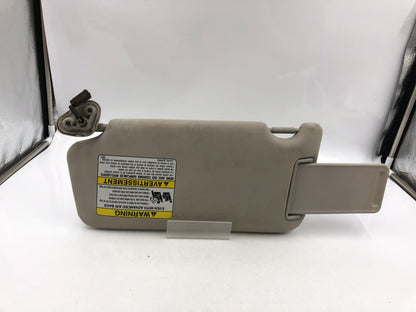 2010-2014 Subaru Legacy Passenger Sun Visor Gray Illuminated OEM B03B12051
