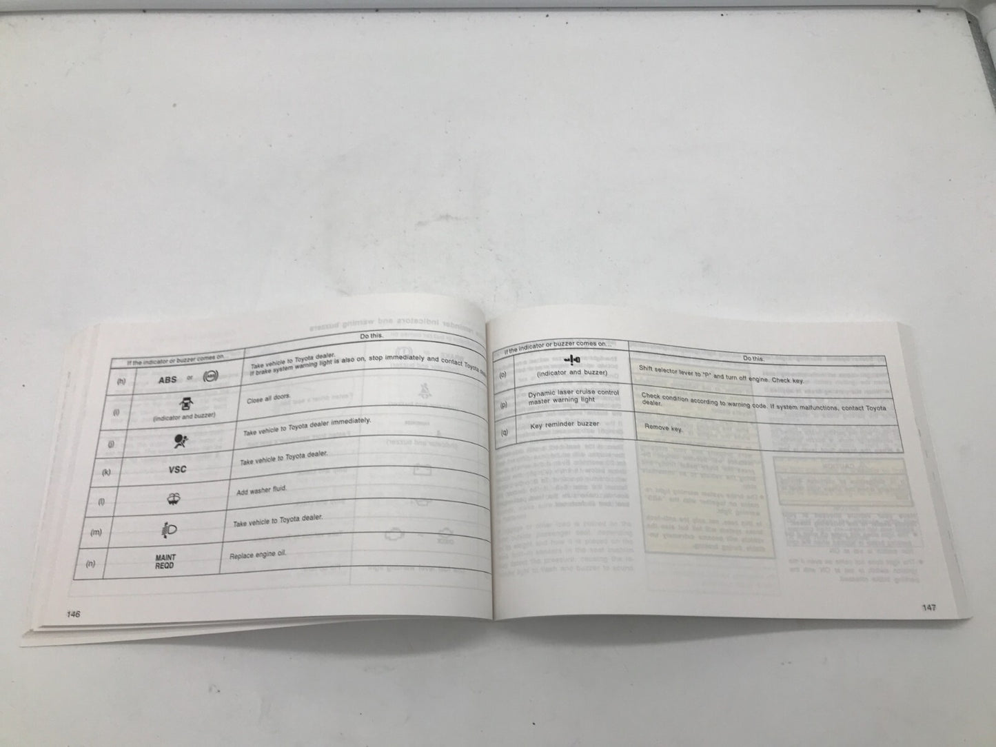 2005 Toyota Avalon Owners Manual Set OEM