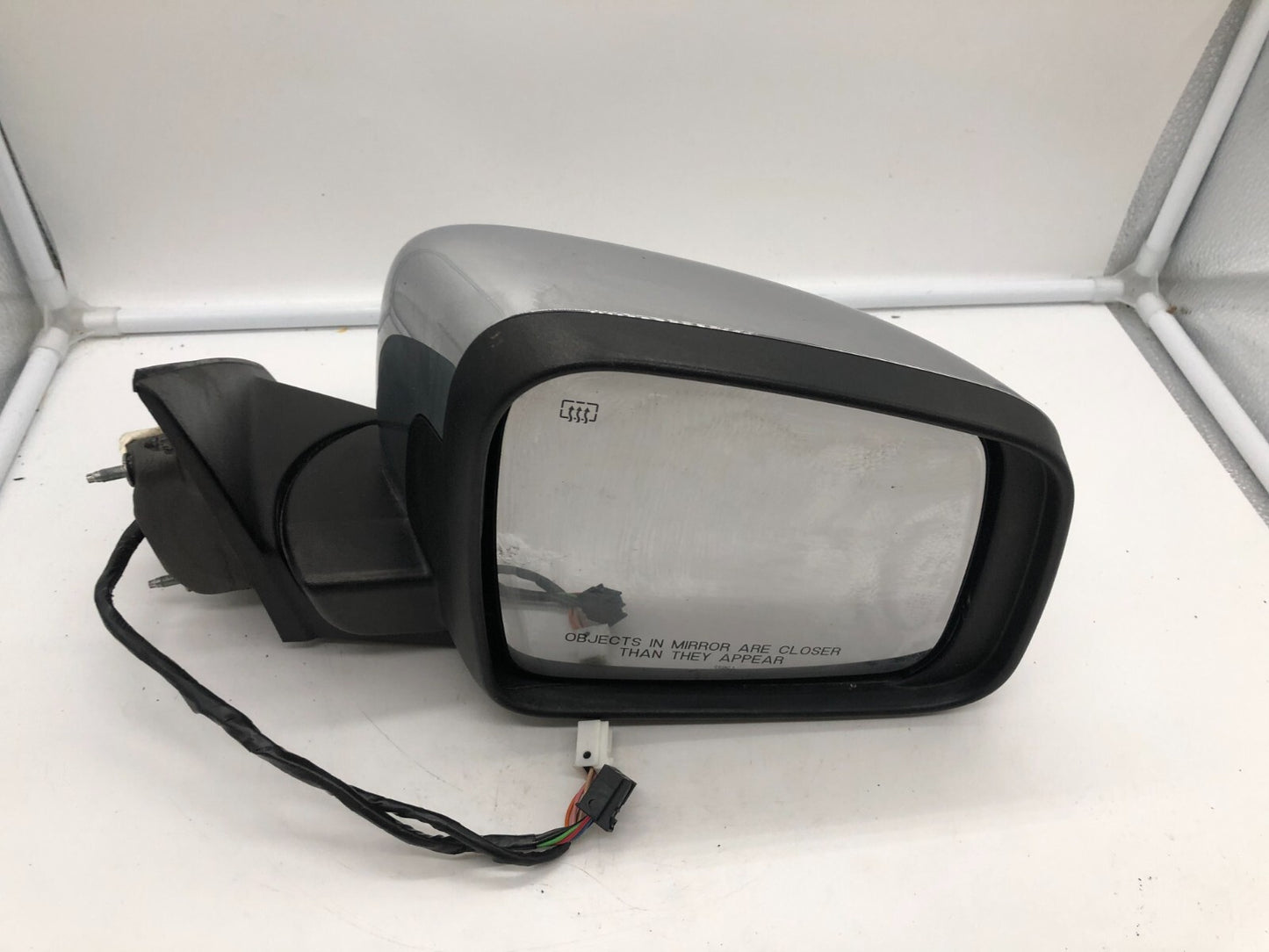2011-2022 Jeep Grand Cherokee Passenger Side Power Door Mirror Chrome B02B08040