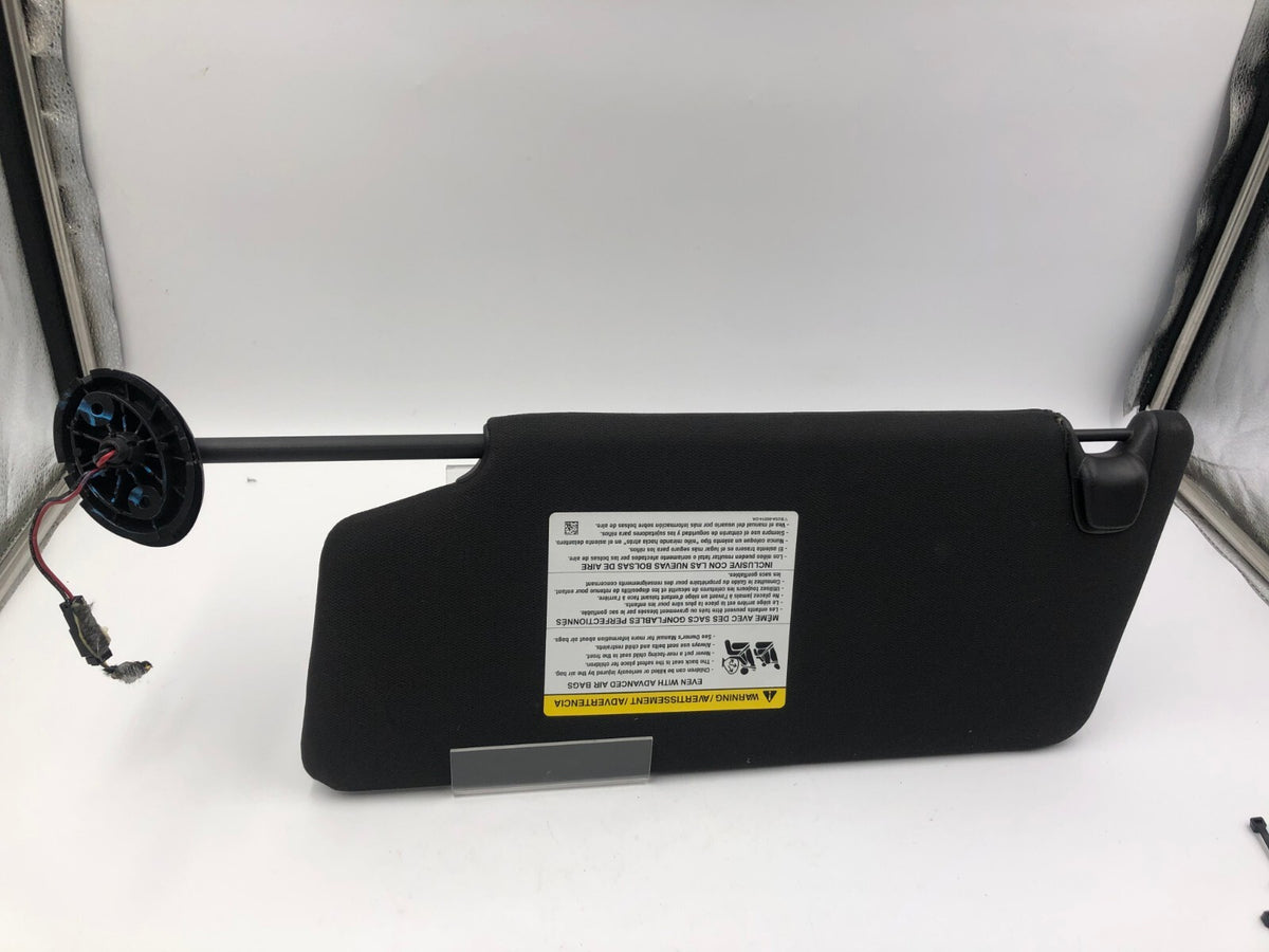 2011-2015 Ford Explorer Passenger Sun Visor Illuminated Black OEM C03B41028