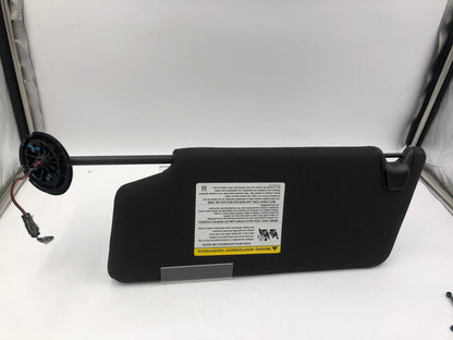 2011-2015 Ford Explorer Passenger Sun Visor Illuminated Black OEM C03B41028
