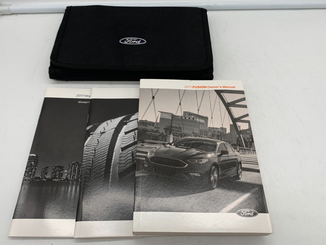 2017 Ford Fusion Owners Manual Set Includes Case OEM