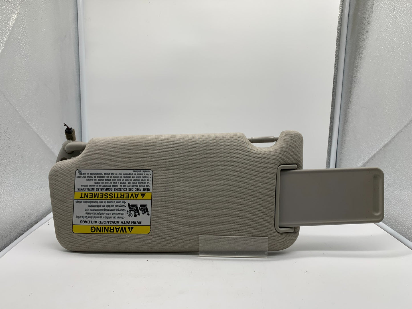 2010-2014 Subaru Legacy Passenger Sun Visor Gray Illuminated OEM D04B56001