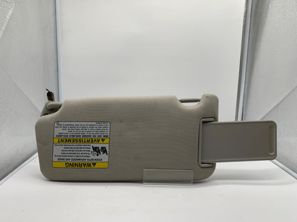 2010-2014 Subaru Legacy Passenger Sun Visor Gray Illuminated OEM D04B56001