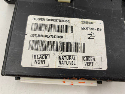 2008-2009 Cadillac SRX AC Heater Climate Control Unit OEM D01B14037