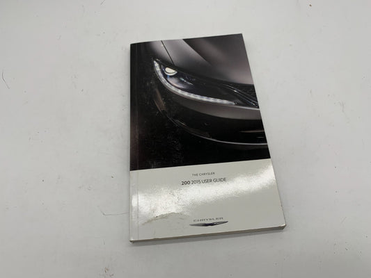 2015 Chrysler 200 Owners Manual OEM D01B18077