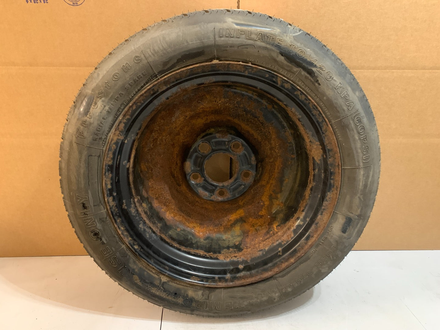2012-2020 Dodge Grand Caravan 17" Spare Tire Wheel Donut Compact T145/80R17 OEM